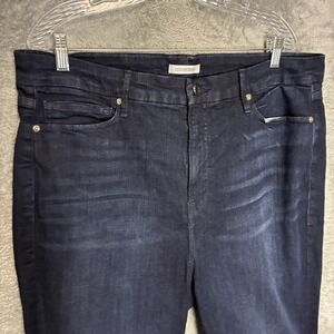 Good American Womens Good Legs Skinny Jeans 20 Plus High Waisted Shaping Denim